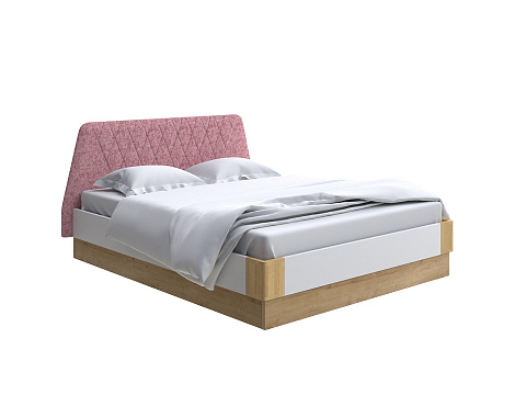 Розовая кровать Lagom Hill Chips с подъемным механизмом - Кровать со встроенным основанием. 