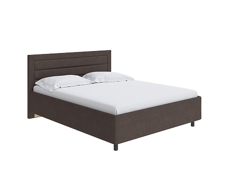 Кровать 140х190 Next Life 2 - Cтильная модель в стиле минимализм с горизонтальными строчками