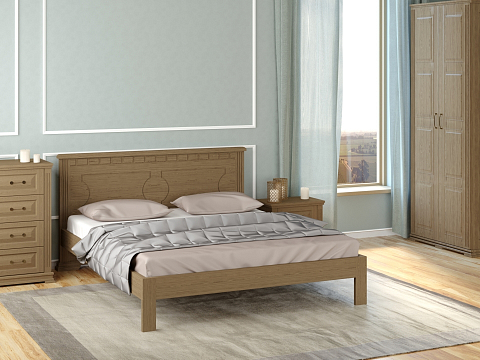 Кровать полуторная Milena-М-тахта - Кровать в классическом стиле из массива.